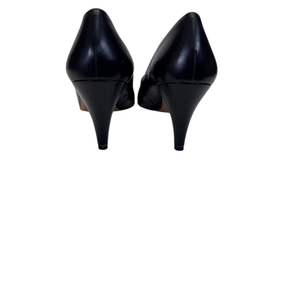 Salvatore Ferragamo .Black Leather Women's Shoes - Picture 3 of 8
